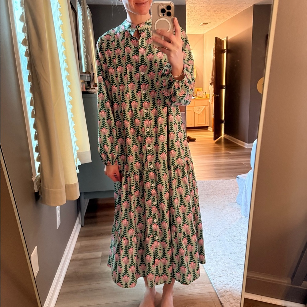 Sunday Up Floral Maxi Dress - The Blue Door Boutique